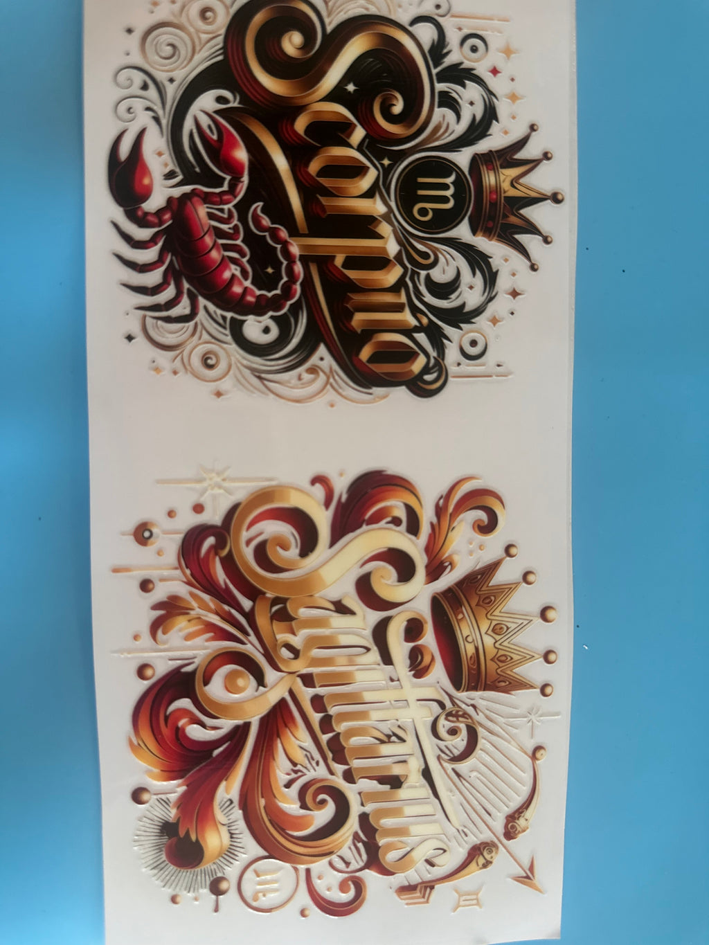Zodiac Sign Wraps