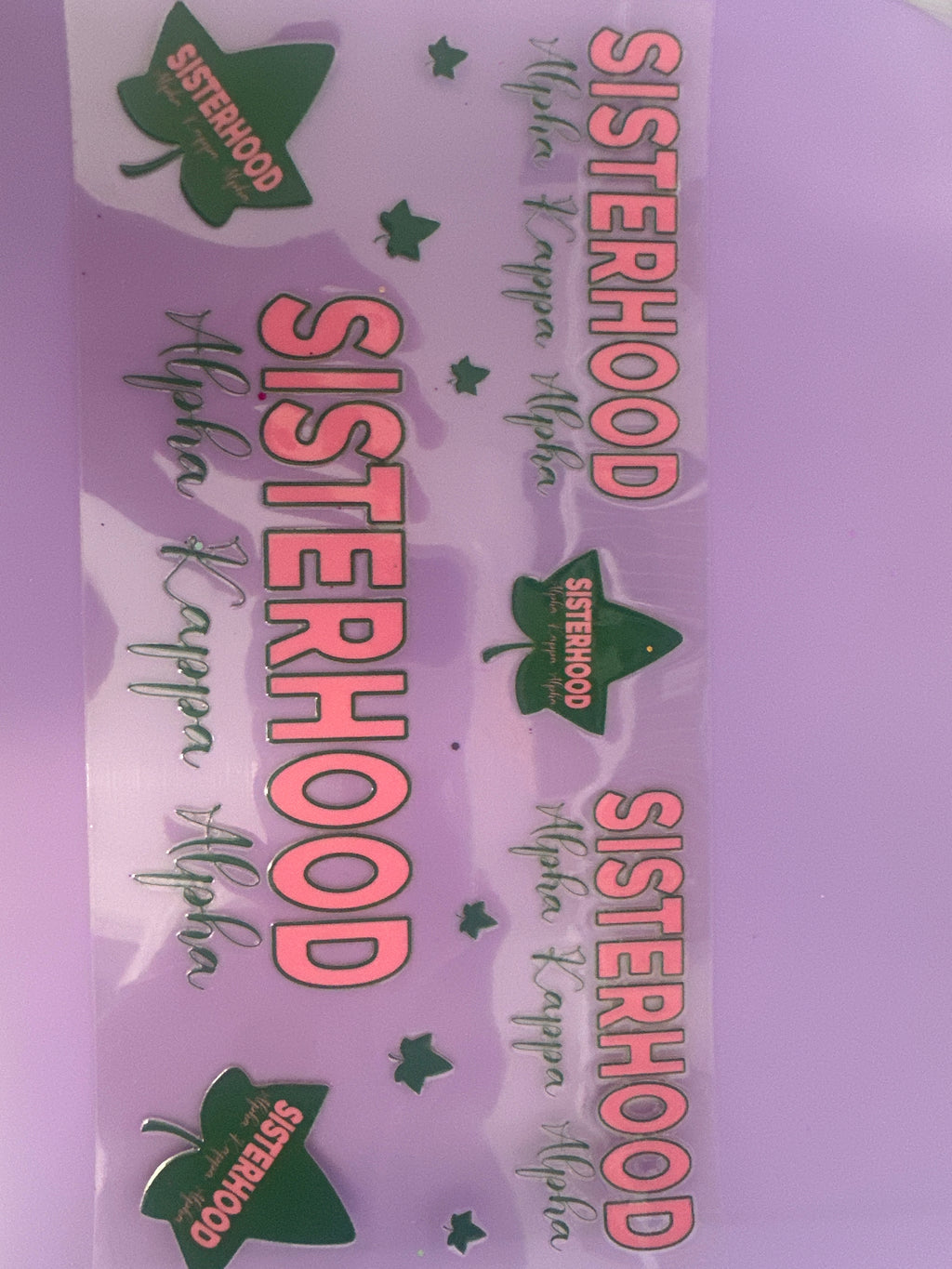 Sorority/Frat Wraps