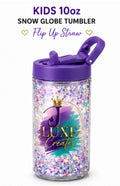 10oz Kids Custom Snow Globe Tumbler