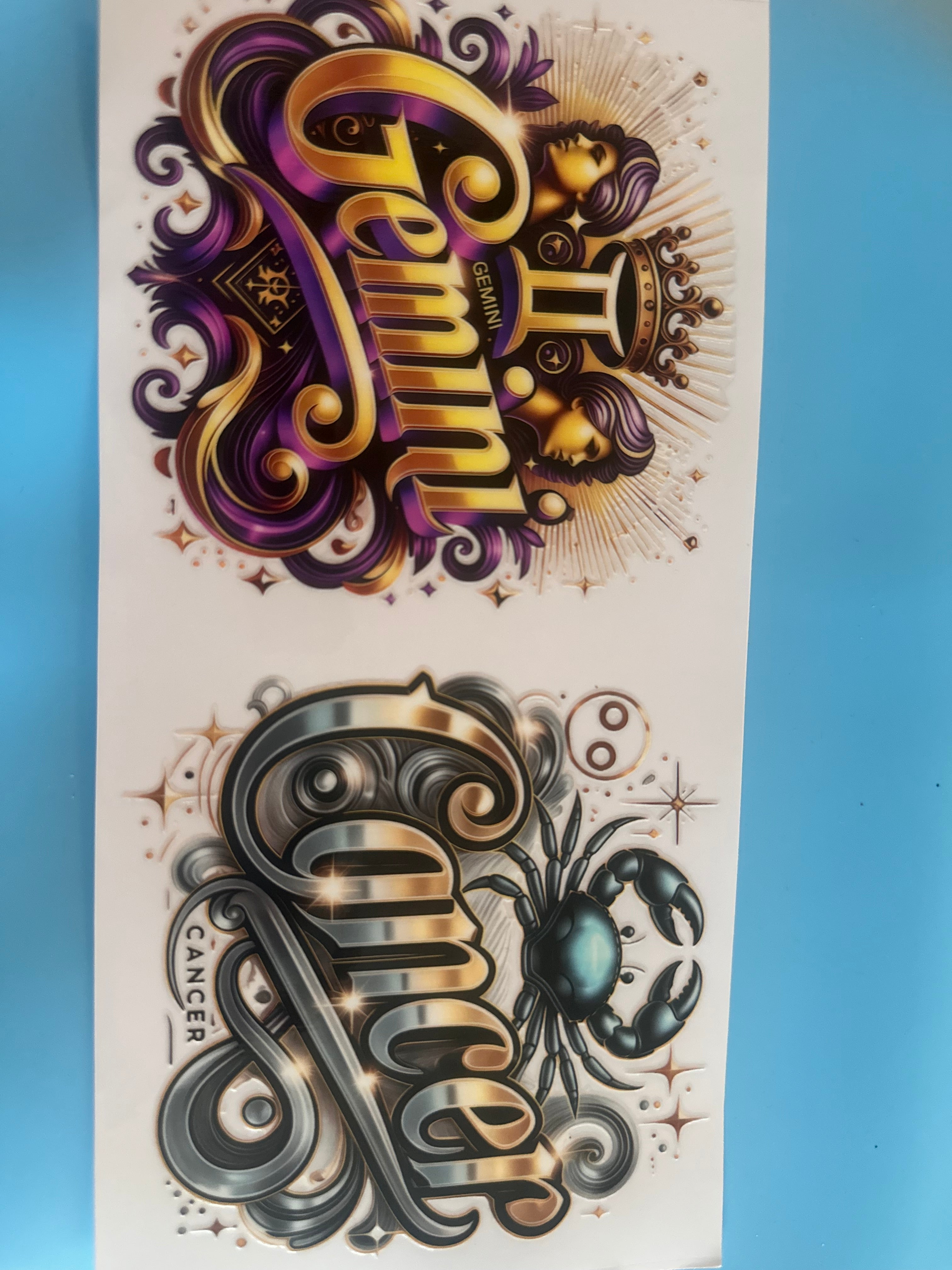 Zodiac Sign Wraps