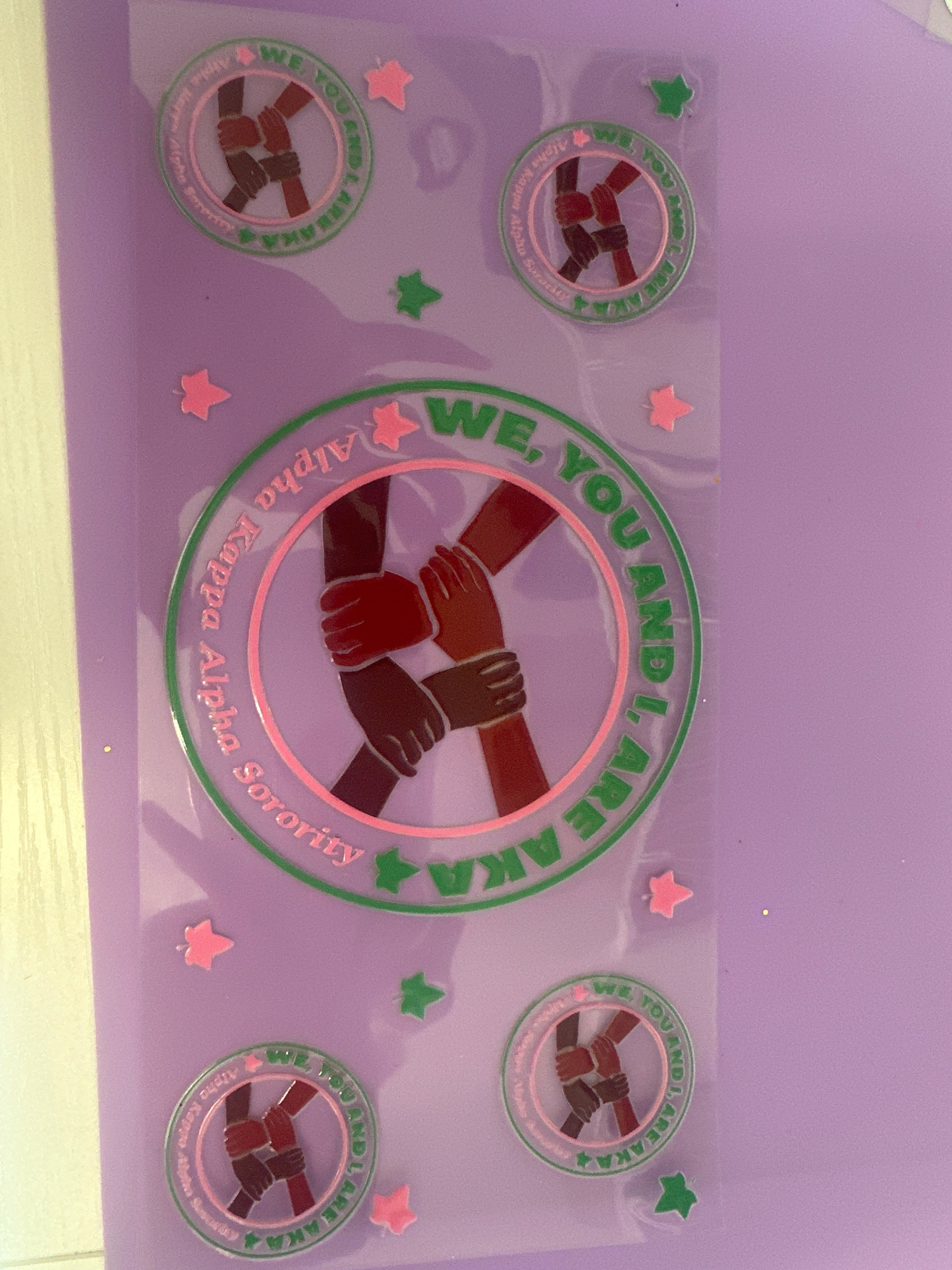 Sorority/Frat Wraps