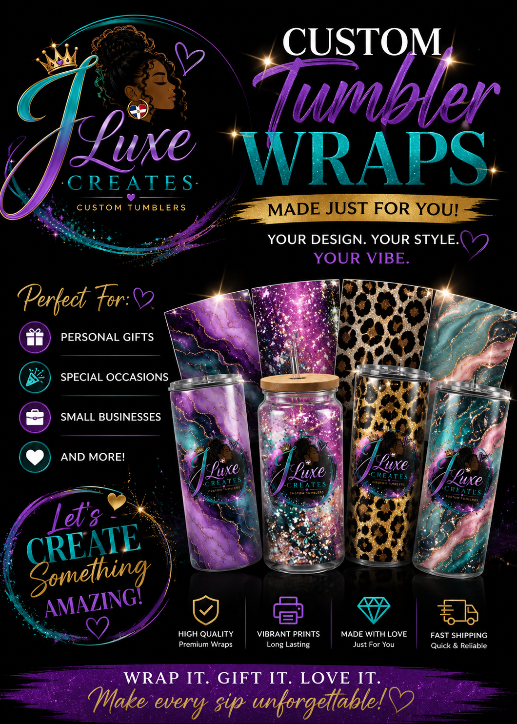 Custom Designed Wraps